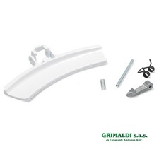 KIT MANIGLIA PORTA OBLÒ ASCIUGATRICE REX ELECTROLUX AEG 4055237731 4055123634