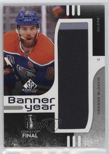 2024 SP Game Used Edition Stanley Cup Finals Banner Year Relics Connor McDavid
