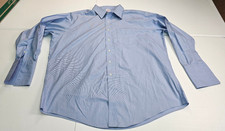 Brooks Brothers Mens Traditional Fit Dress Shirt Blue French Cuff Size 18-34 VTG