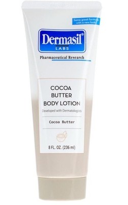 Dermasil Cocoa Butter Moisturizer Lotion 8 fl oz Developed with Dermatologists
