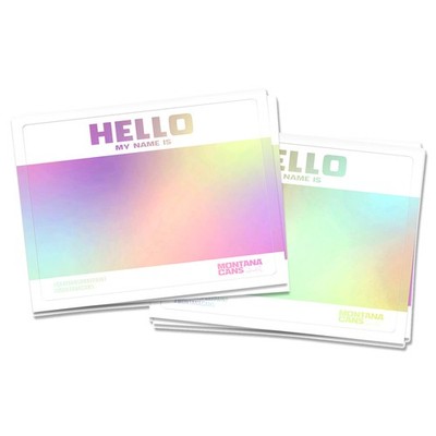 Montana Cans Hellogram Stickerpack 50 Stück Hello my Name is Aufkleber Bombing