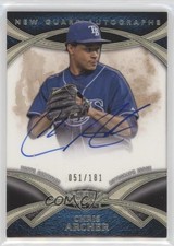 2014 Topps Tier One New Guard Auto 51/181 Chris Archer #NGA-CAR Auto 0a4r