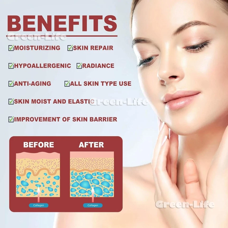 Hydrolyzed Nano Collagen Film Face Mask Soluble Face Moisturizing Brightening - Image 4 of 4