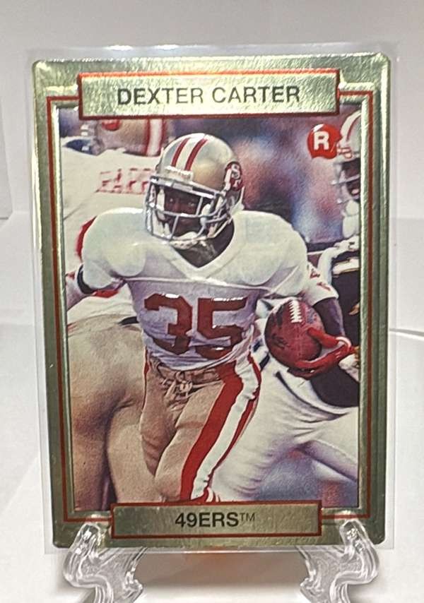 1990 Action Packed Rookie/Update #25 Dexter Carter Excellent