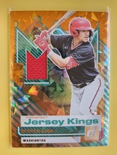 2025 Donruss Prospect Jersey Kings Orange Ice #23 Seaver King - Nationals