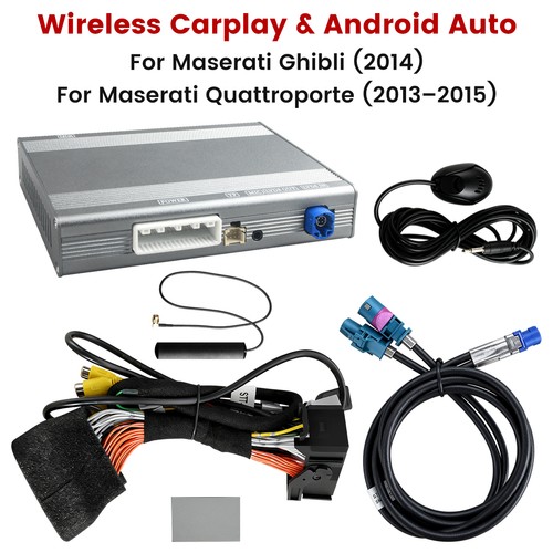 For Maserati Quattroporte Wireless Apple Carplay Android Auto Retrofit Decoder Photo - $230