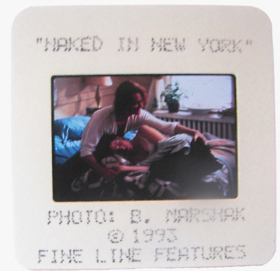 1993 NAKED IN NEW YORK Movie 35mm COLOR SLIDE Eric Stoltz, Mary-Louise
