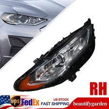 For 2017 2018 2019 2020 Ford Fusion LED Halogen Headlight Lamp Passenger Side RH