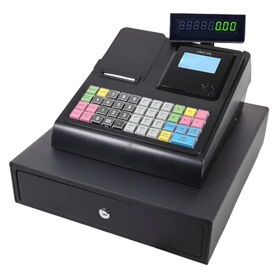 CRG100 Basic Cash Register - New Retail Shop Till. Easy To Use. Various Options
