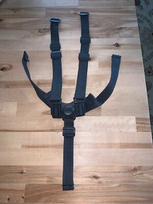 Graco HARNESS for High Chair, Swing, Glider, Stroller - Charcoal Grey