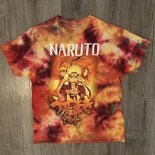 Tie-Dye Naruto Shirt Tee Itachi Uchiha Akatsuki ll Naruto Shippuden Anime Rap