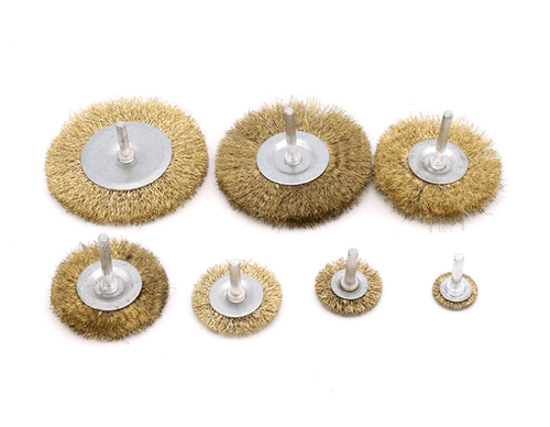 Brass Wire/Stainless steel Wheel Brushes Grinder Polishing Grinding Rotary Tool - Picture 6 of 7