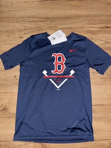 NIKE DRI FIT YOUTH BOSTON RED SOX T SHIRT SHIRT SIZE LARGE 14-16NWT
