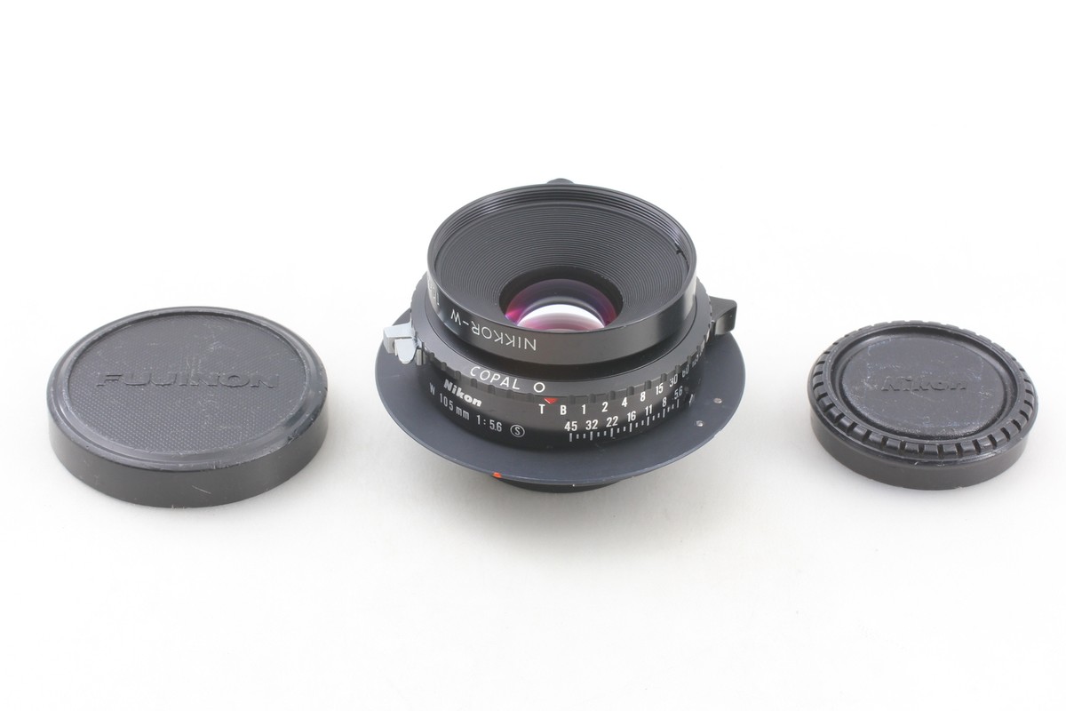 その他 Nikon NIKKOR-W 105mm F5.6 MINT] Nikon Nikkor W 105mm f/5.6 S Copal No.0 Large format