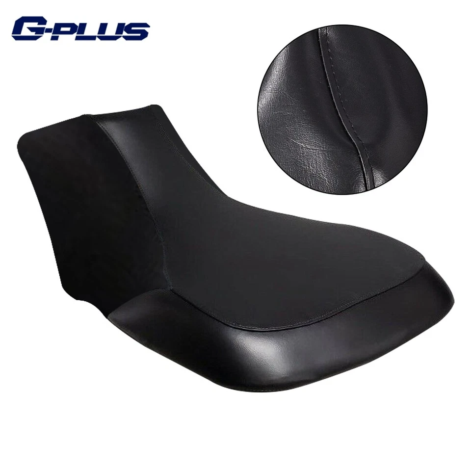 Funda de asiento apta para Yamaha Grizzly 600 1998-2001 cuero nueva cubierta estándar negra Foto 3 de 4