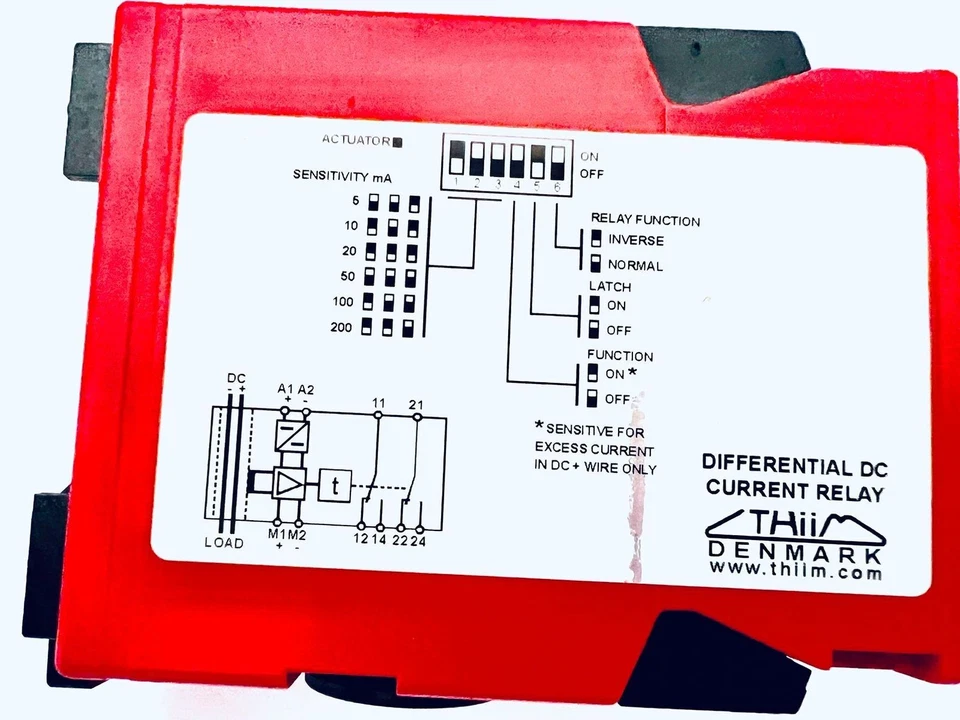 THiiM DDCA 1834 DA3C DIFFERENTIAL DC CURRENT RELAY NEW - Image 3 of 4