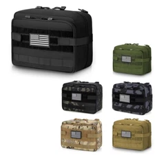 Tactical Molle Pouch Military Medical EDC EMT Utility Gear Multi-tool Admin Bag