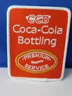 COCA COLA BOTTLING PLANT VINTAGE PATCH HAT VEST BADGE PREMIUM SERVICE