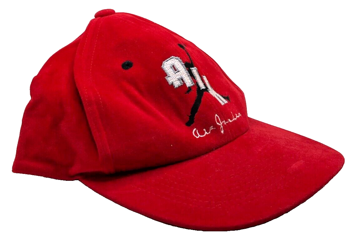 Nike Air Jordan Jumpman Basketball Hat Red Japan OG Rare Velvet