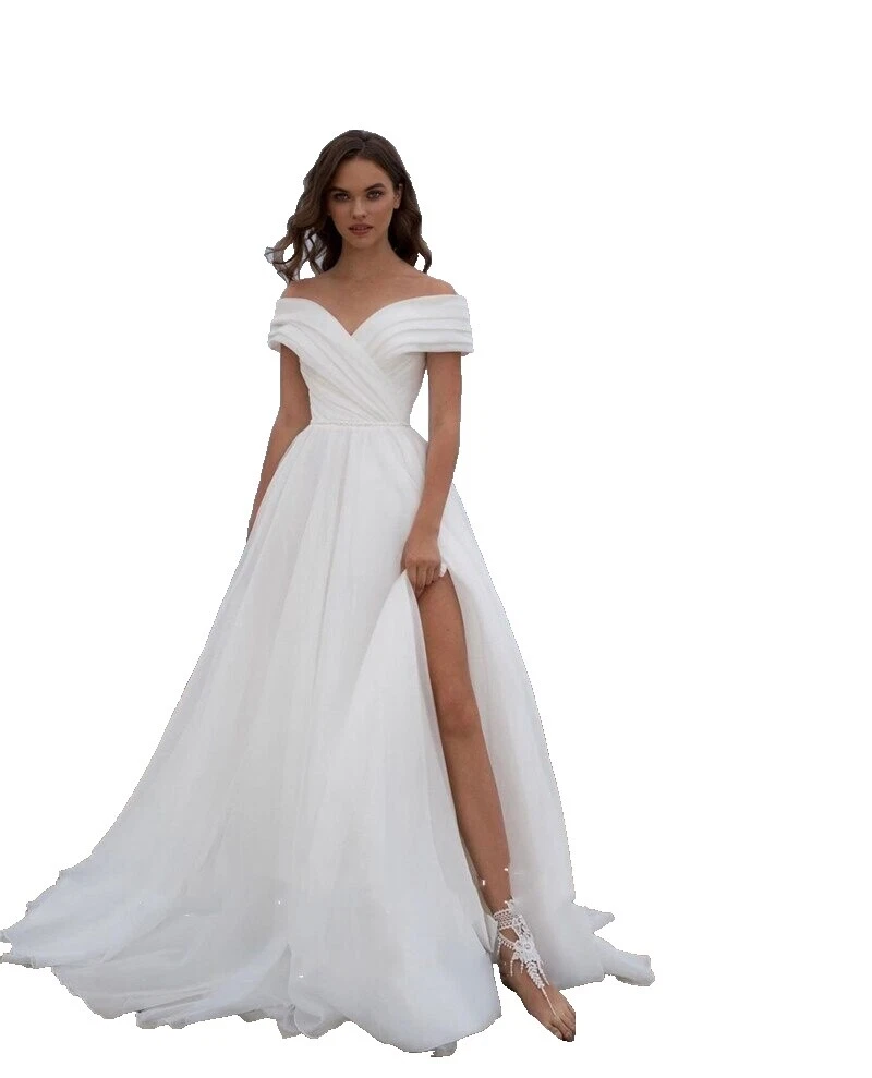 Organza Short Sleeve Bridesmaid Dresses