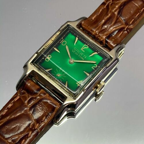 Vintage 36mm Gruen 321-2115 Sport Chocolate Men\'s Quartz Wristwatch Two Tone Vintage Gruen Sport Chocolate 321-2115 – thewatchpreserve main image 4