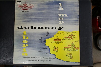 Debussy La Mer/Iberia-Orchestre Du Theatre Des Champs Elysees LP-Westminster 