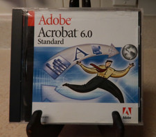 Adobe Acrobat 6.0 Standard 6 for Windows.