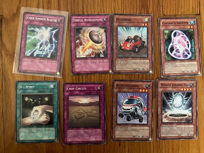 Yu-Go-Oh! Power of the Duelist 8 Card lot - 1st Editions 