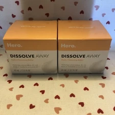 2x Hero DISSOLVE AWAY Daily Cleansing Balm 2.2fl