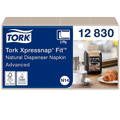 Tork Xpressnap Fit Spenderservietten 12830 Servietten N14 6 x 120 Blatt = 720 St
