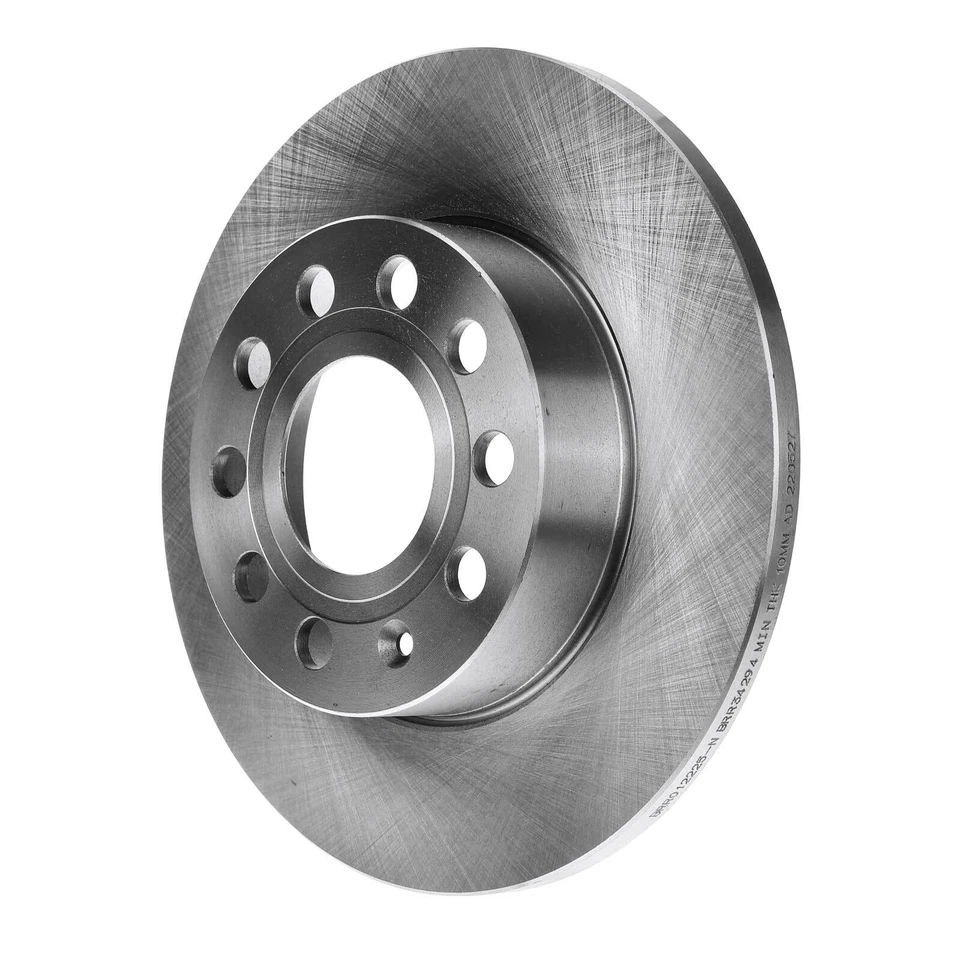 Rotores de freno de disco traseros 260 mm y pastillas de freno para Volkswagen Golf 2010 Jetta Rabbit Foto 4 de 4