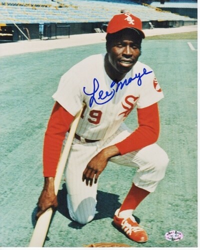 Lee Maye Signed - Autographed Chicago White Sox 8x10 inch Photo - Deceased 2002 - Picture 1 of 2