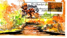 2024 Autumn Colors set of 10 Nirlay Kundu FDC GASS Americover cancel