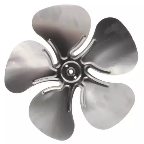 Packard A65123 Fan Blade 12" Aluminum 5 Blade CW, 5/16" Bore (w/ Hub)