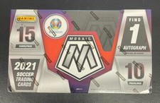 2020-21 PANINI MOSAIC UEFA EURO 2020 SOCCER FACTORY SEALED HOBBY BOX 