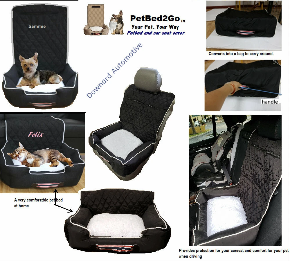 Pet Bed Portable Travel Pet Bed / Seat Cover in 3 Colors