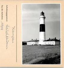 10129060 - 2285 Kampen Lighthouse Photo Mounted on Cardboard Sylt, Lighthouses