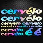 CERVELO - KIT Holographic Vinyl Decal Stickers Sheet Bike Frame Cycling Bicycle