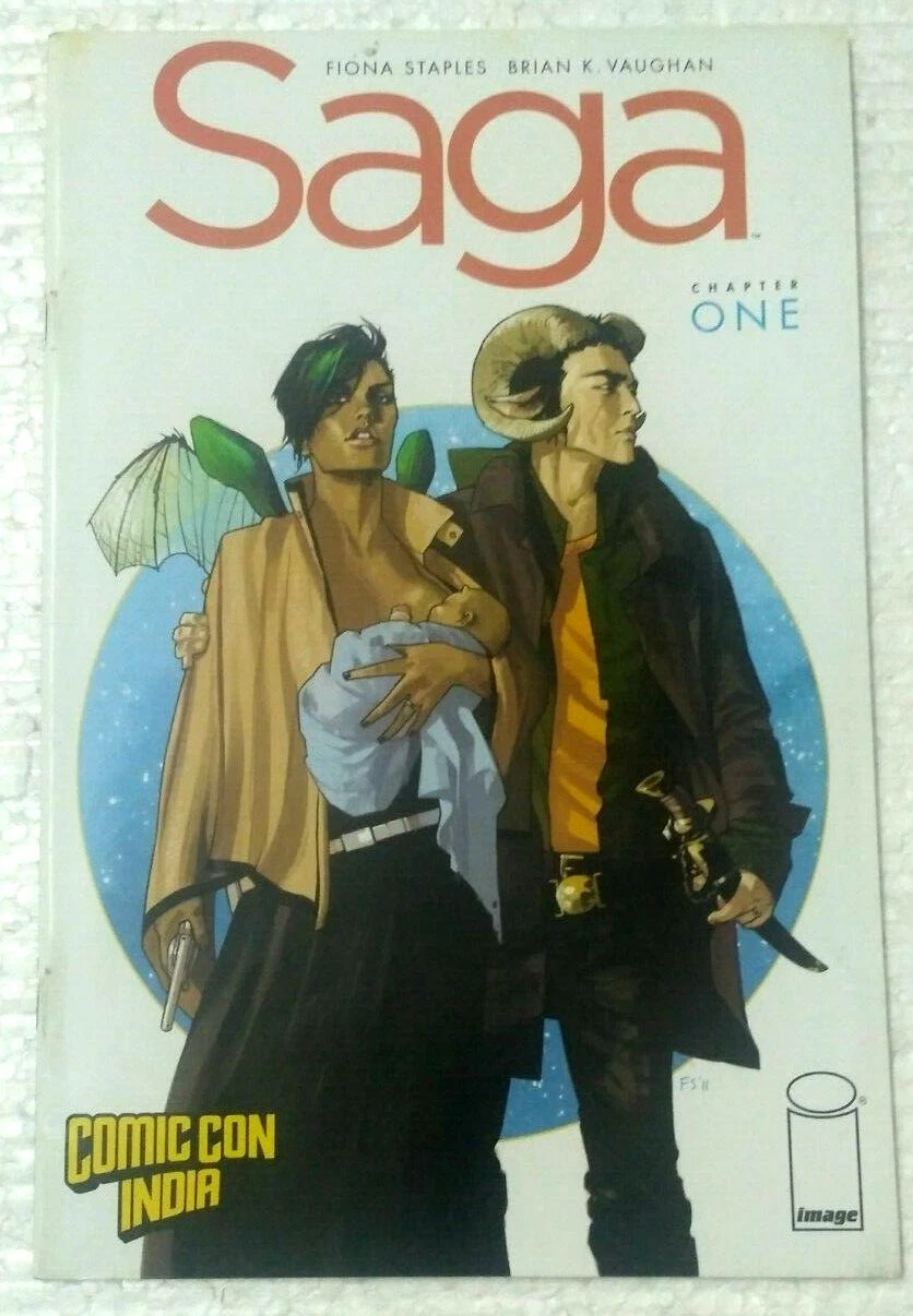 RARE COMIC CON INDIA COMIC SAGA CHAPTER ONE EXC. EDI. FIONA STAPLES 2018