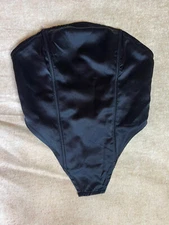 Black Pretty Little Thing Corset Y2K Size Small