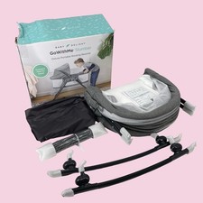 Baby Delight Slumber Deluxe Rocking Bassinet - Charcoal Tweed BD05310 #NO0763