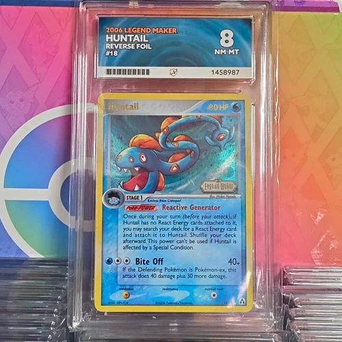 [ACE 8] Huntail 18/92 Reverse Holo Rare – EX Legend Maker English 2006