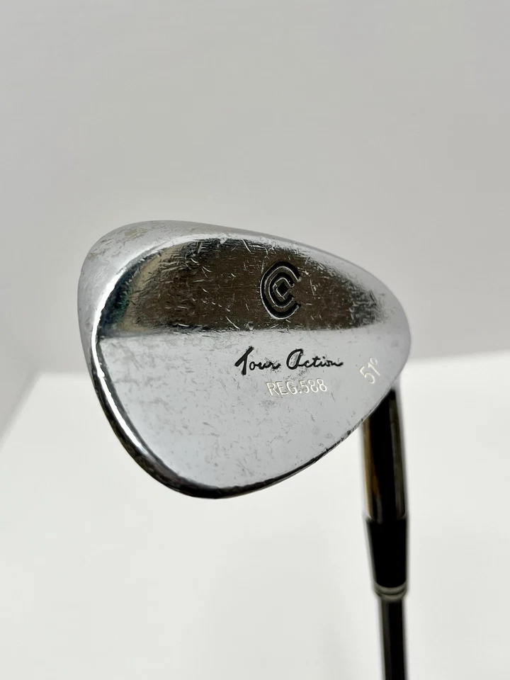 Cleveland Tour Action REG 588 Chrome 51° GW Gap Wedge Edge Flex Steel Right Hand - Image 3 of 4