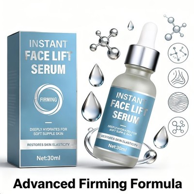 Instant Lifting Facial Essence, Eyes&Face, Elastic&Smooth, 1.01oz, Shaker Bottle