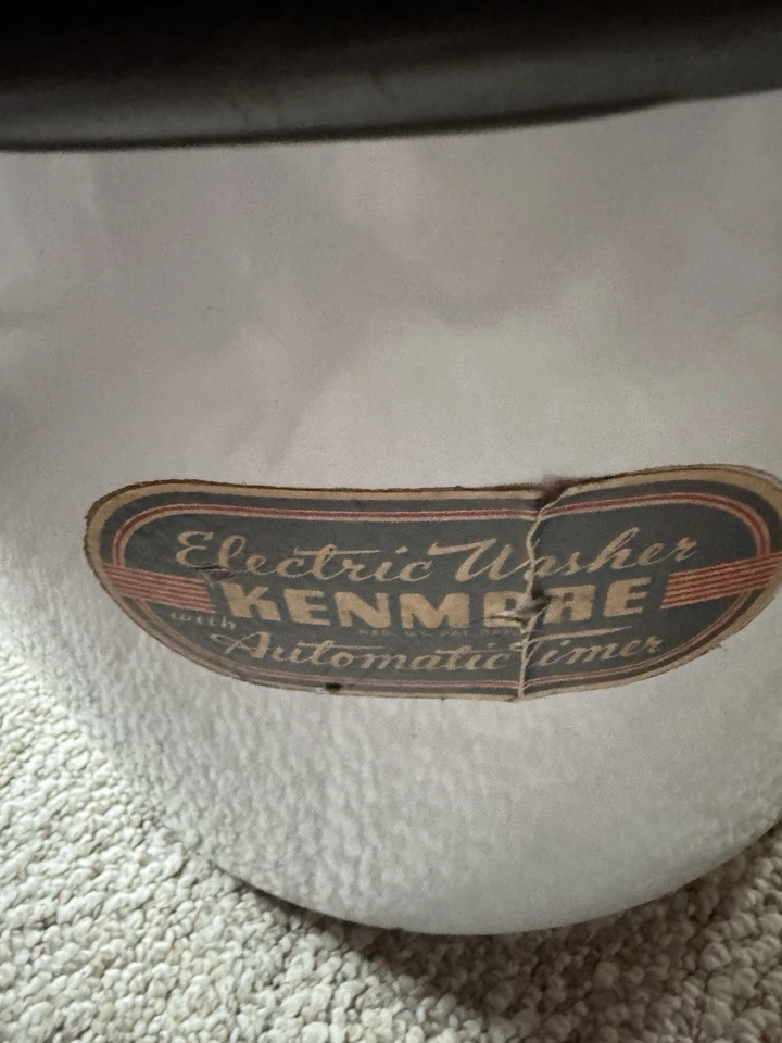 Kenmore Countertop Washing Machine Vintage**Agitator does not spin - Image 3 of 4