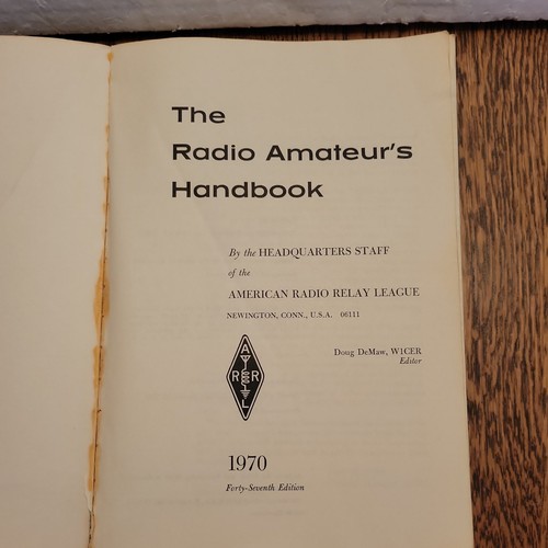 Vintage 1970 ARRL Radio Amateur's Handbook 47. edycja - miękka okładka - Zdjęcie 3 z 5