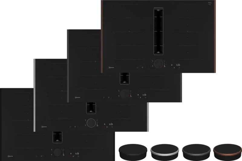 Neff N 90 V68YYX4C0, Induction hob with integrated ventilation system