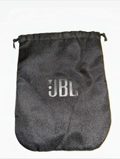 JBL Black Drawstring Storage Pouch Bag 9.5x7