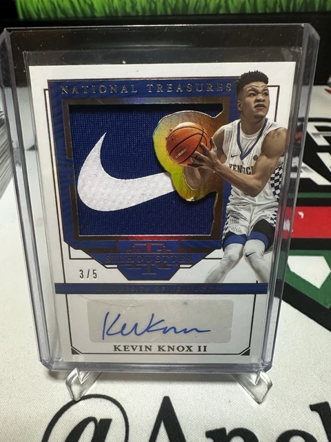 2019 National Treasures Collegiate Kevin Knox II Nike Swoosh /5