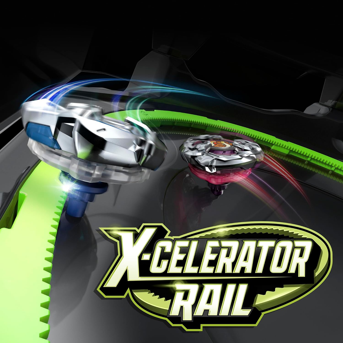 Beyblade X Xtreme Battle Set – Stade + 2 Toupies Dagger Dran Et Tusk Mammoth, Lanceurs Inclus, Dès 8 Ans
